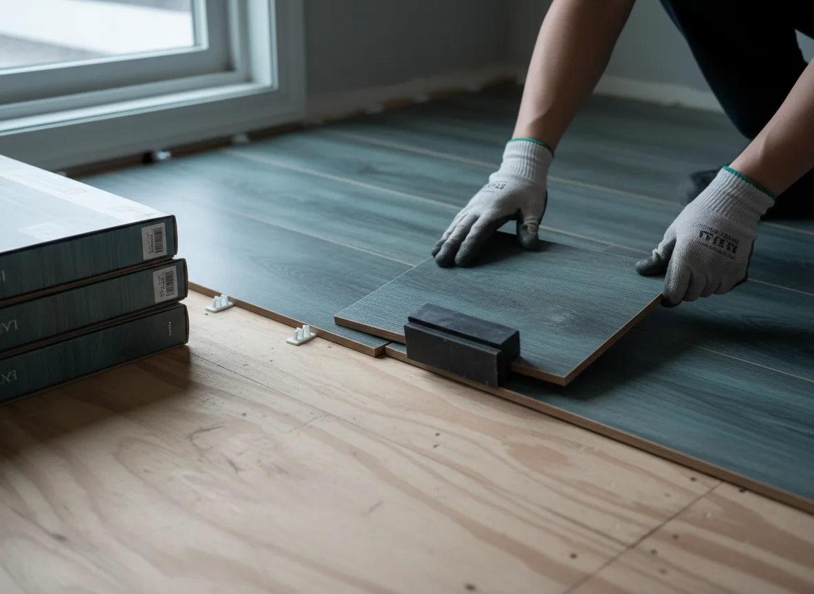 Luxury Vinyl Plank Installation company in Helena, OK